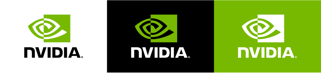 Using the right color for NVIDIA logos.