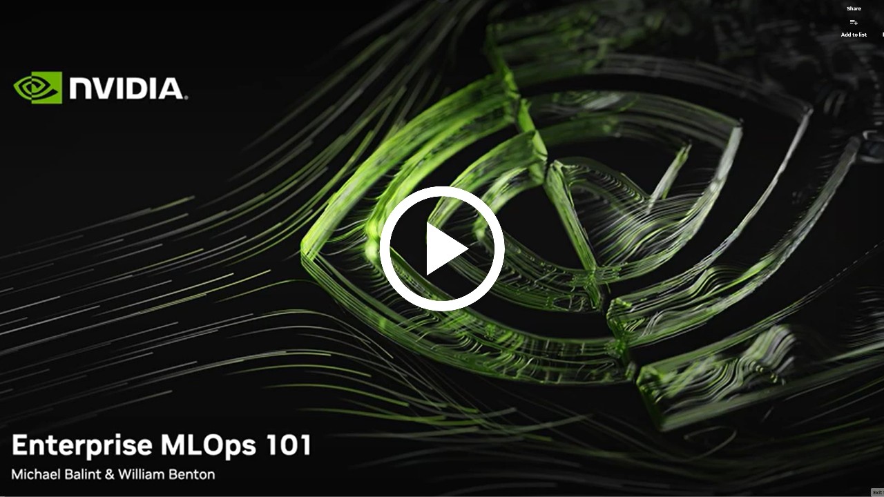 Enterprise MLOps 101