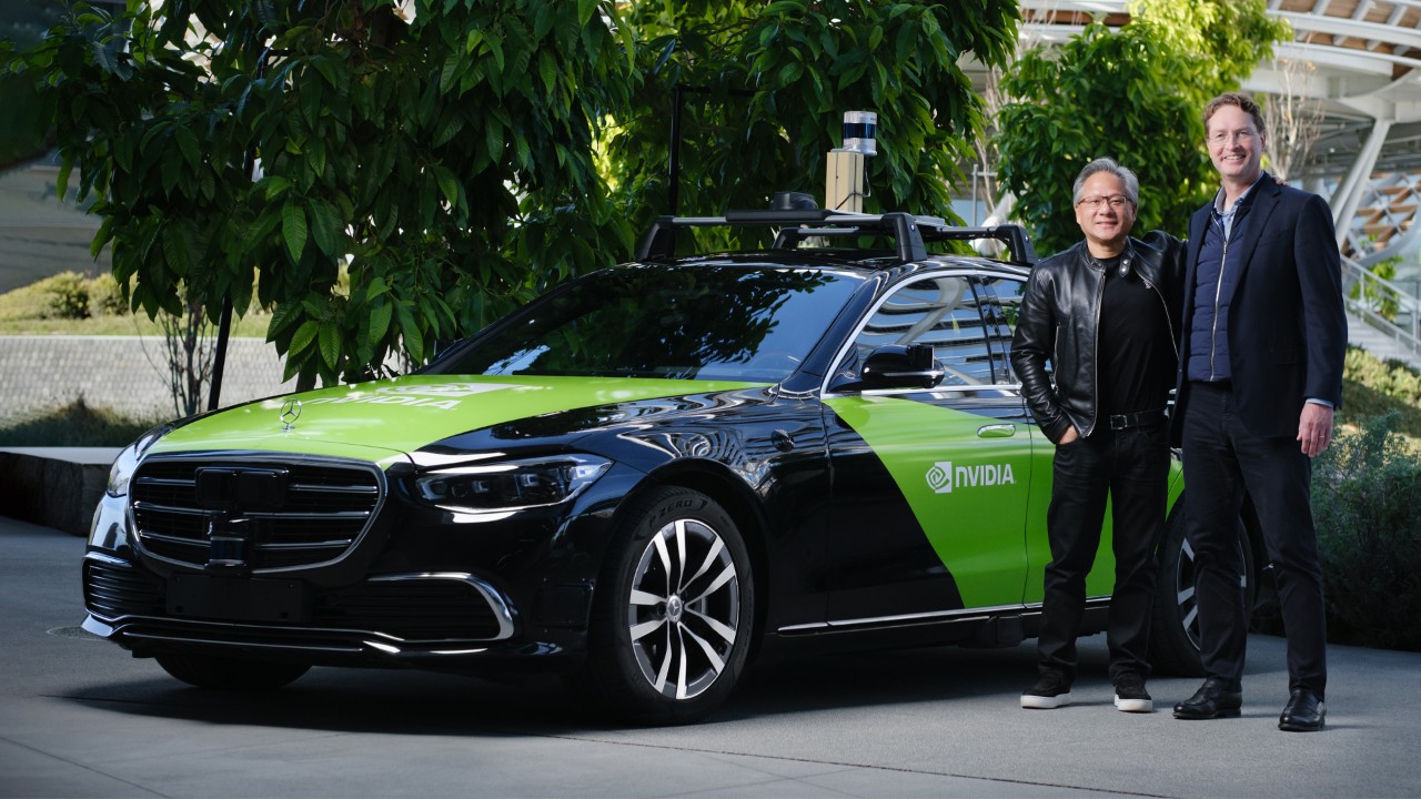 Mercedes is partnering with NVIDIA